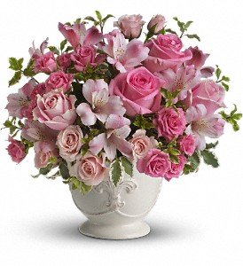 Teleflora's Pink Potpourri Bouquet with Roses 