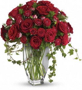 Teleflora's Rose Romanesque Bouquet - Red Roses